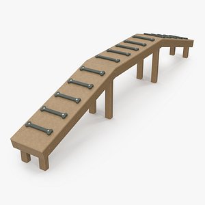 3D Bridge for Dog Training Park