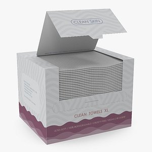 Pack of Clean Paper Towels