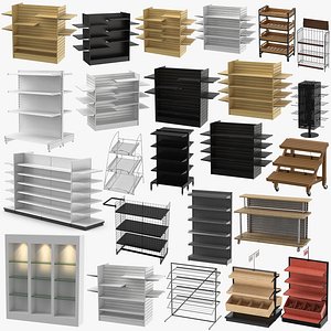 Retail Shelves Display Racks Slat Wall Shelves and Deli Racks