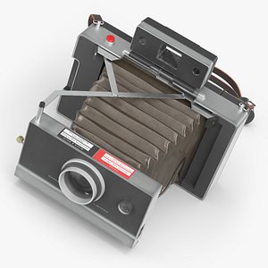 Vintage Instant Film Camera with Bellows model