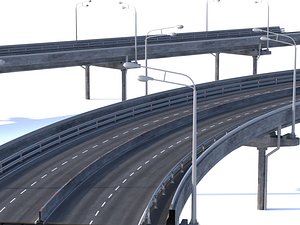 Urban Overpass Highway Modular Road Bridge Infrastructure PBR