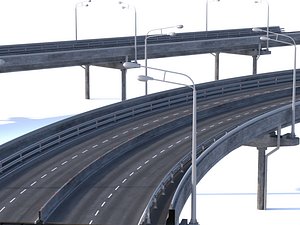 Urban Overpass Highway Modular Road Bridge Infrastructure PBR