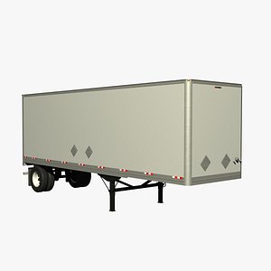 lwo manac 32ft van trailer