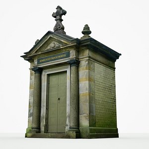 mausoleum crypt building model
