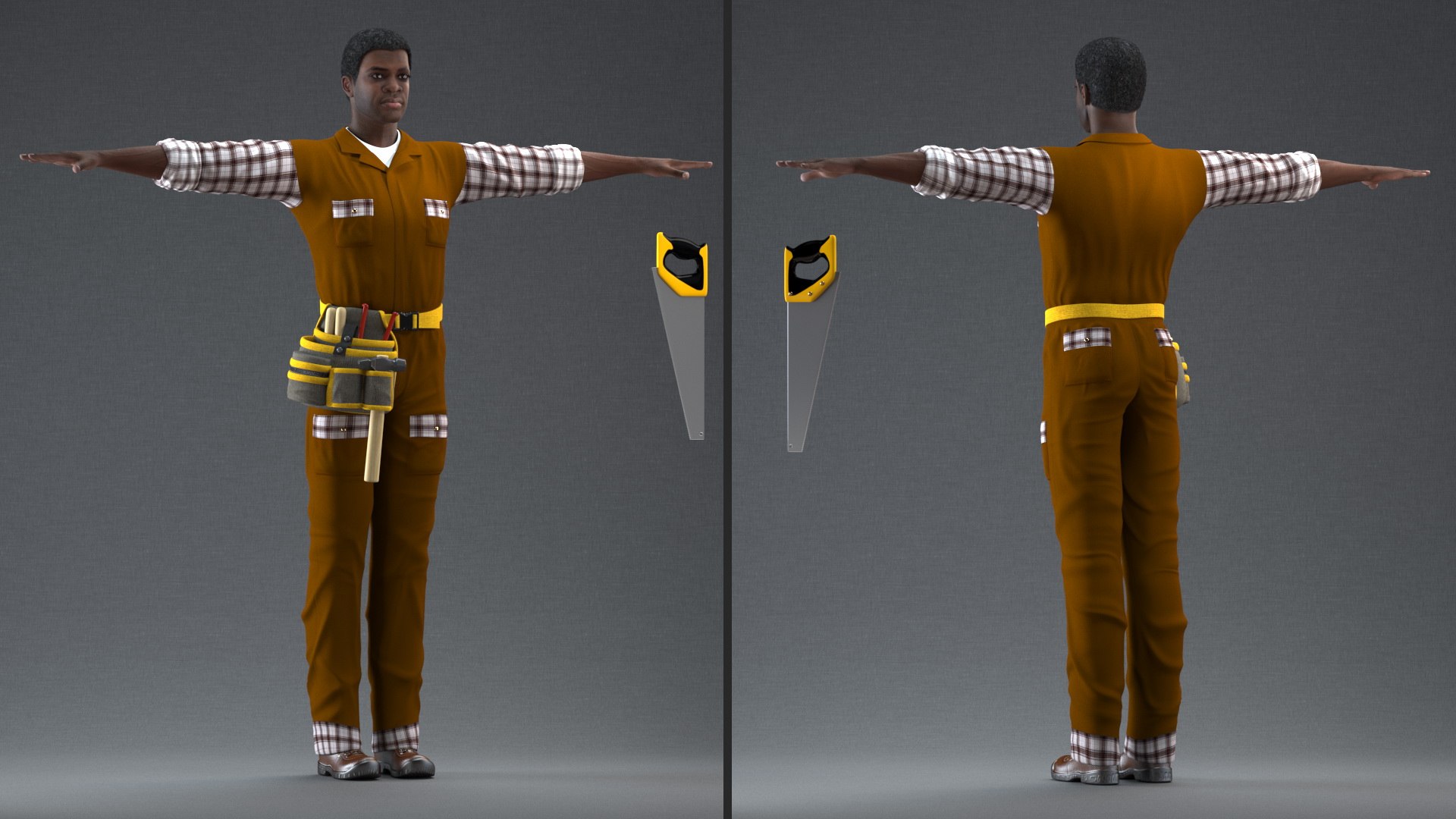 3D afro american carpenter rigged https://p.turbosquid.com/ts-thumb/Qr/61s2Yl/O4HvNFIa/afroamericancarpenterrigged3dsmodel010/jpg/1609698981/1920x1080/fit_q87/ad9619d487f602fc9bbdc26d5157cd38a2c98b4a/afroamericancarpenterrigged3dsmodel010.jpg