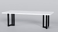 Premium Low Poly Marble Table 3D Model StemCell certified Zero Cleanup UVs 4K PBR Textures