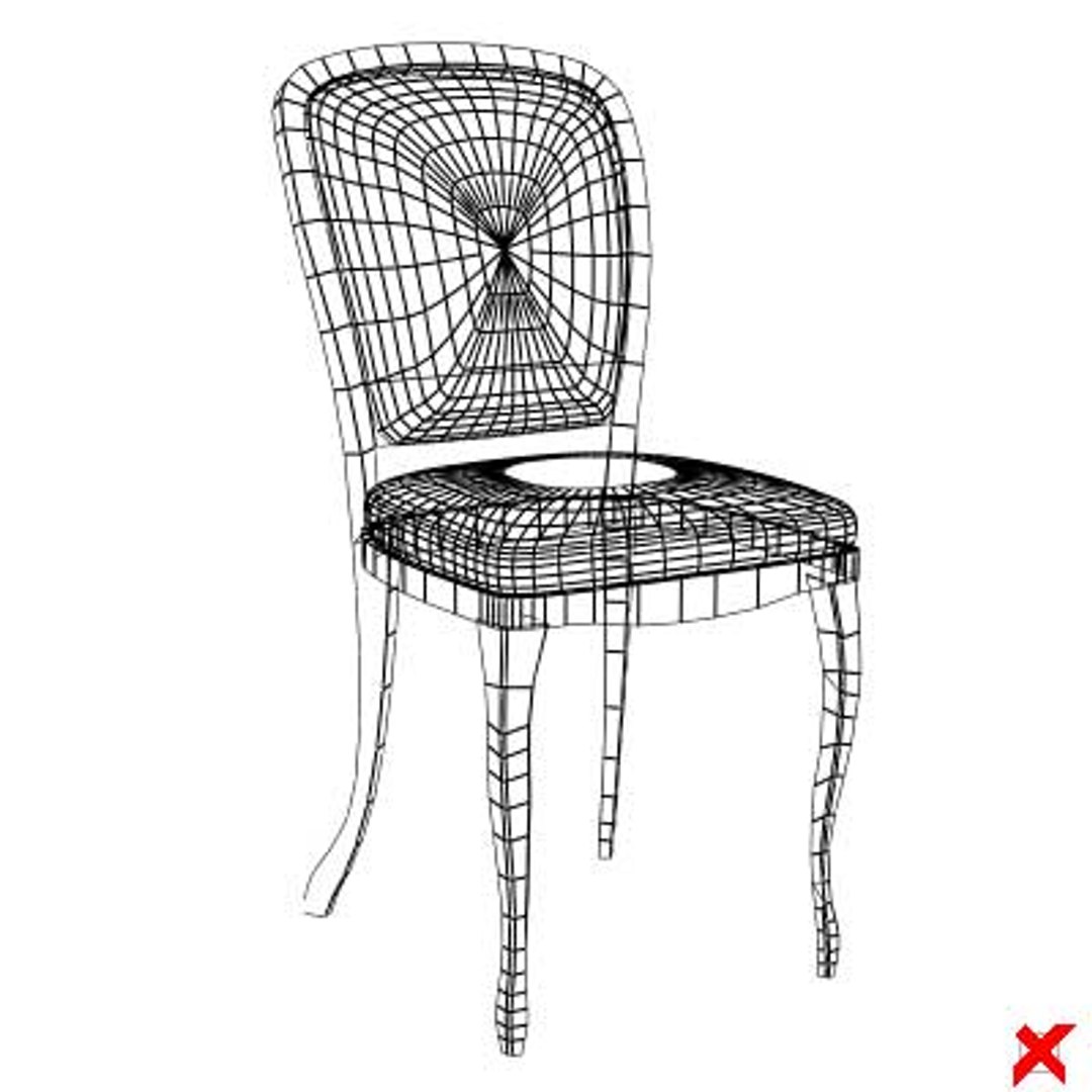 3d chair furniture