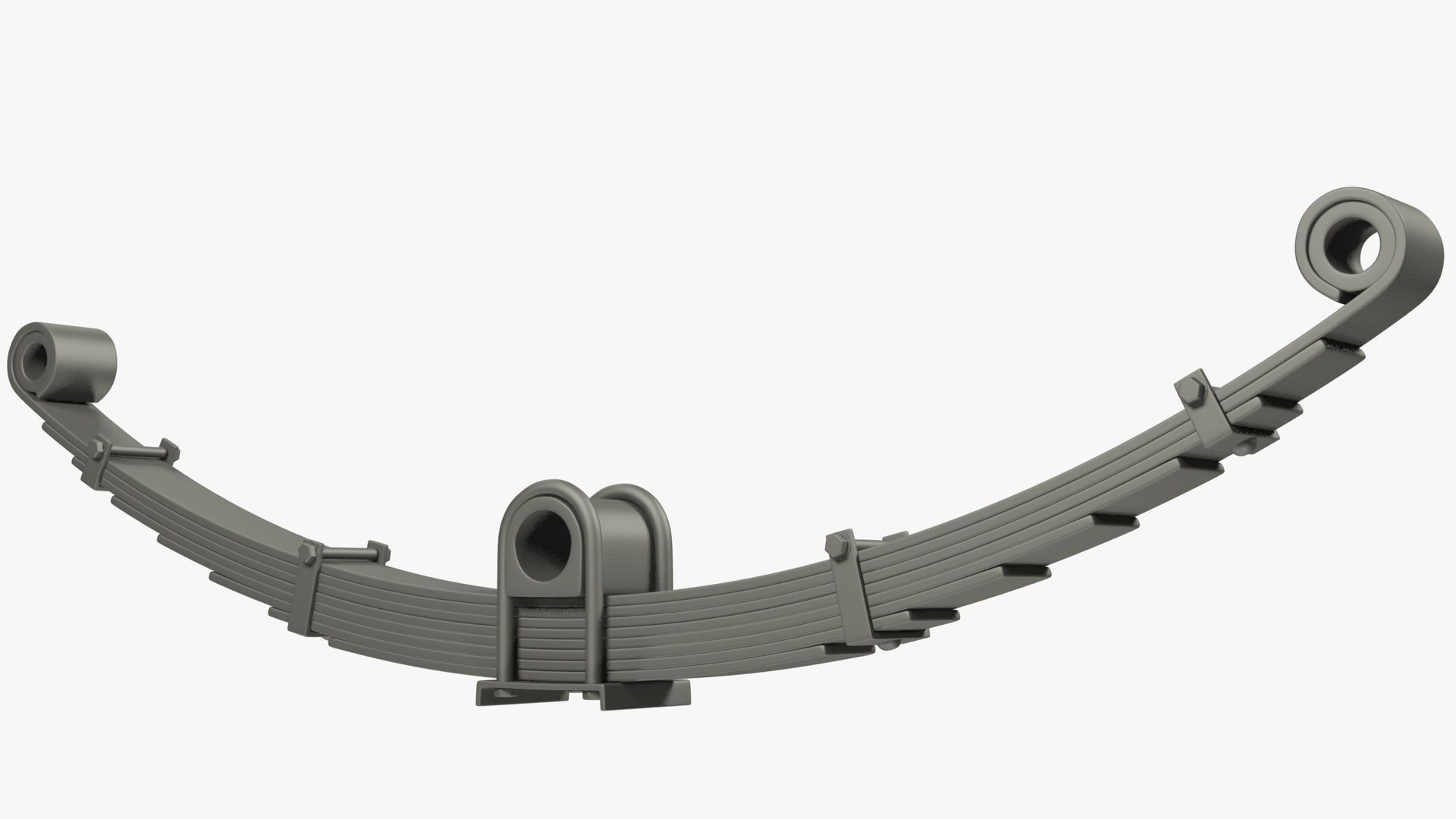 Leaf Spring Mesh V1 Model - TurboSquid 1862993