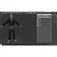 Karate Fighter Black Suit with Fur 3D Model