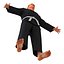 Karate Fighter Black Suit with Fur 3D Model