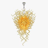 890007 Artglass Lightstar Hanging Lamp