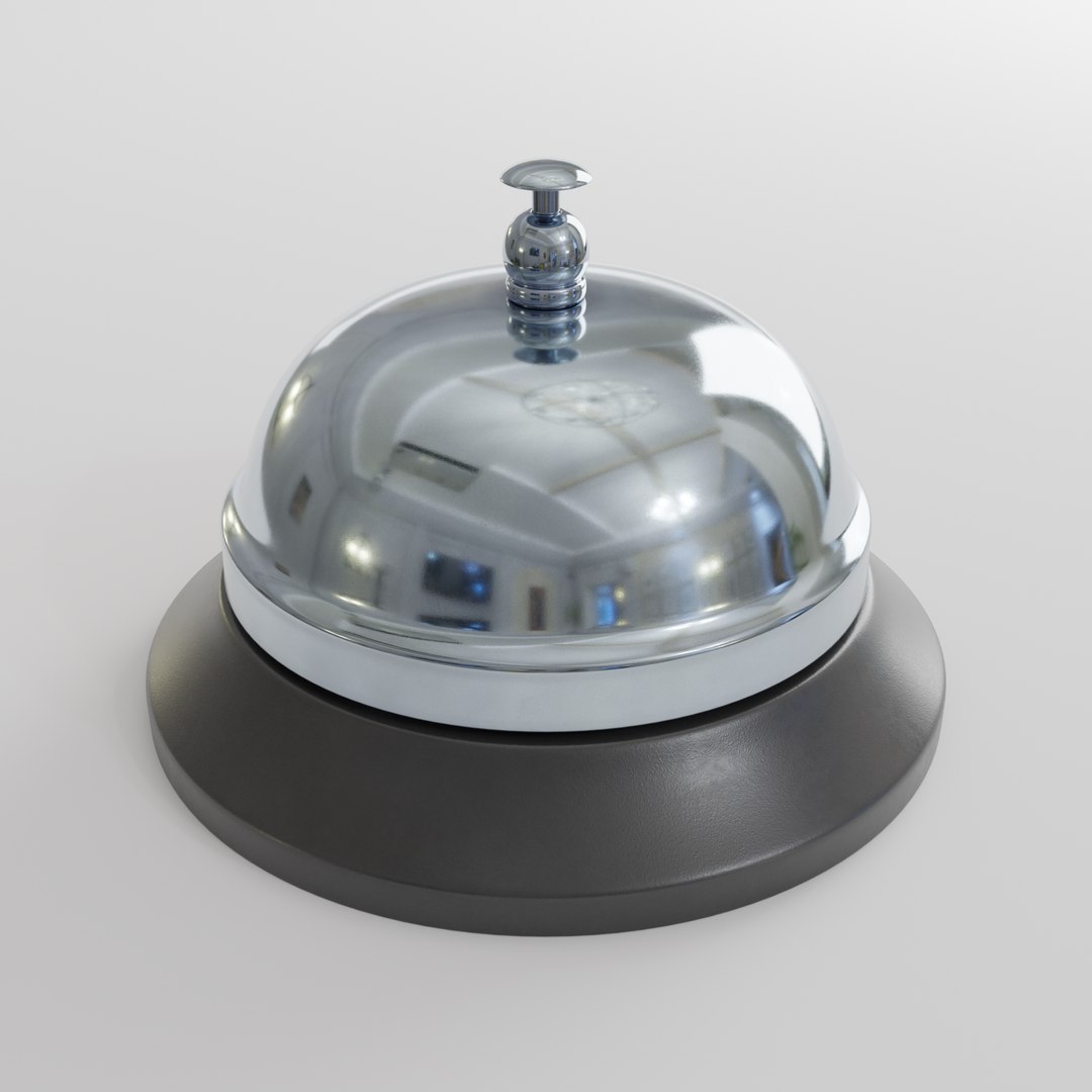 Service Bell 3D model - TurboSquid 1998012