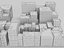Prédios históricos de quarteirões da cidade de Nova York