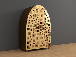 art nouveau wardrobe