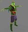 Jugador de danza folklórica Low Poly (Zeybek)