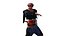 Jugador de danza folklórica Low Poly (Zeybek)