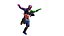 Jugador de danza folklórica Low Poly (Zeybek)