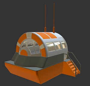 drivers cap module high-poly 3d model