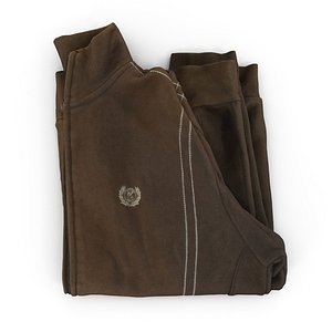 folded jacket 3d model