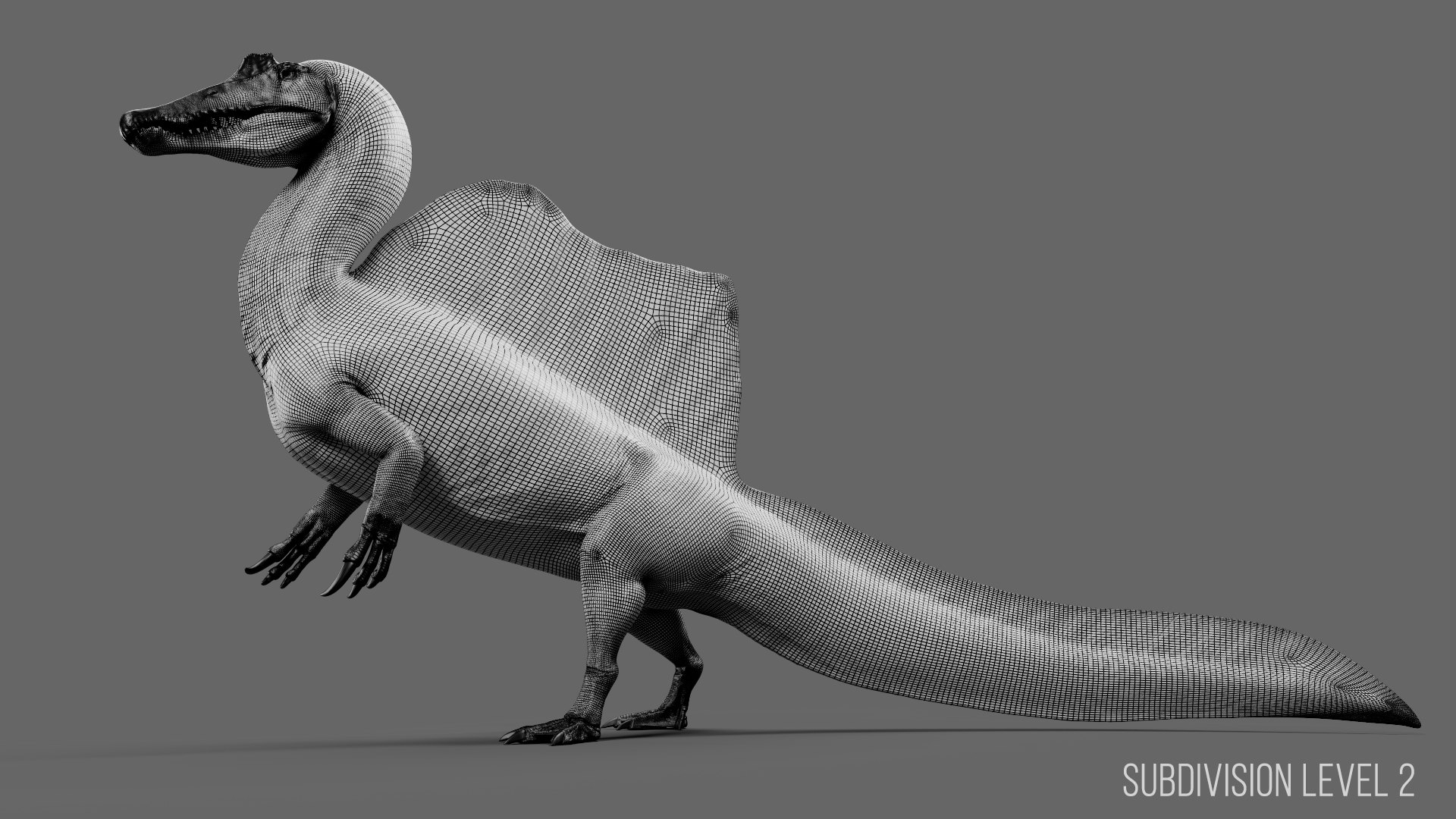 3D Spinosaurus Aegyptiacus - Rigged - TurboSquid 1898061