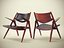 CH28 Sawhorse Easy Chair