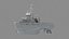 3D Harbour Tug boat I model
