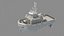 3D Harbour Tug boat I model