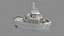 3D Harbour Tug boat I model