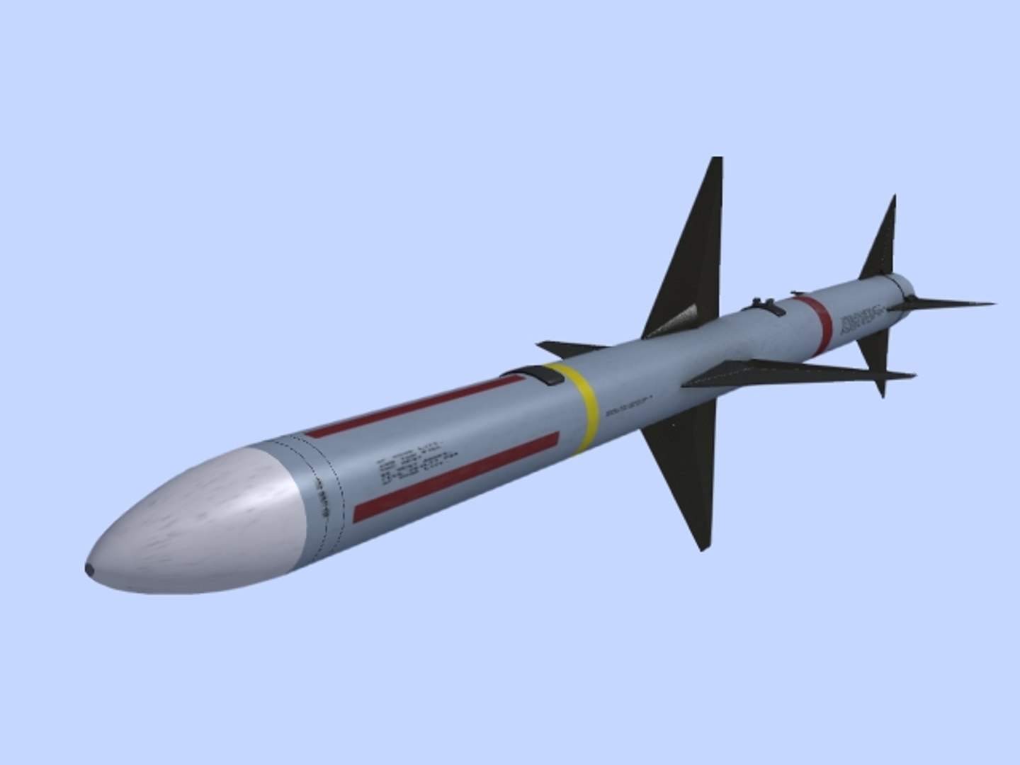 Aim- Missiles 3d Max