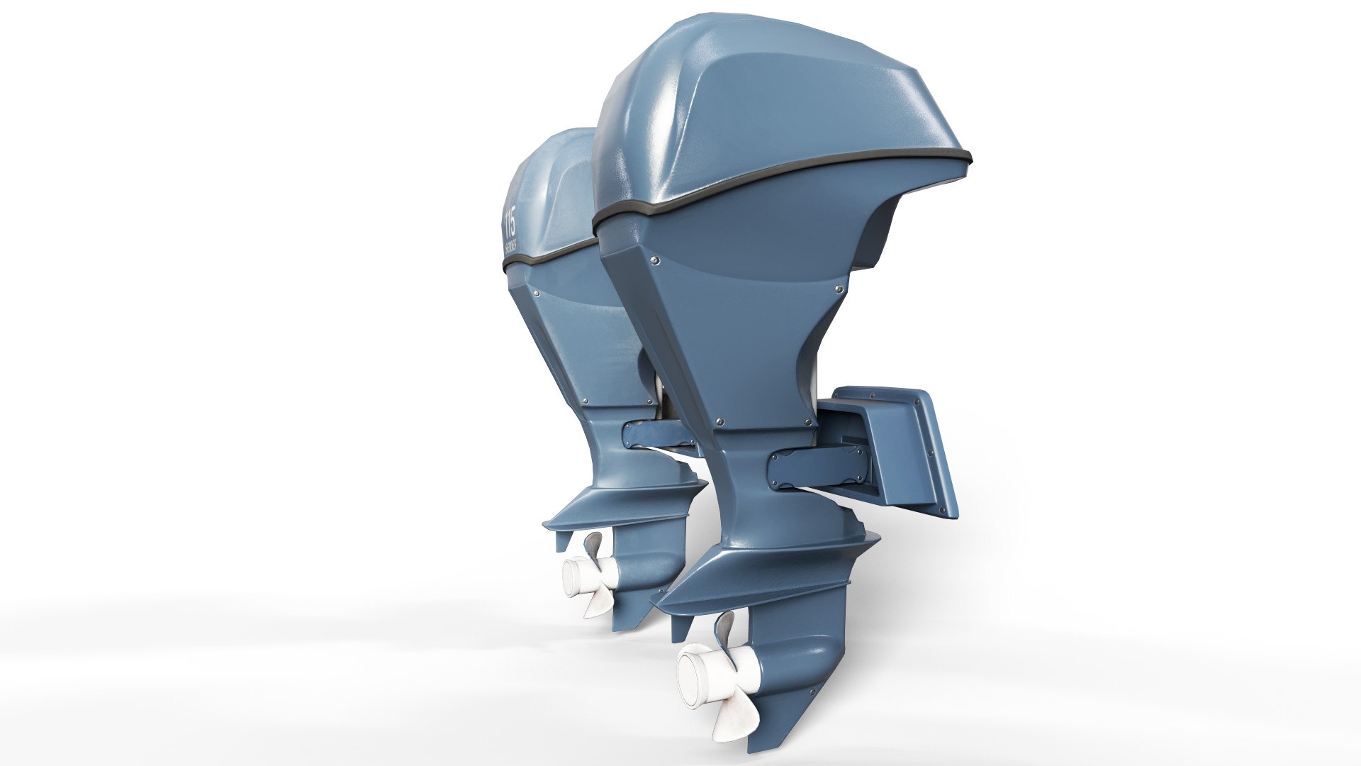 3D Boat Engine Model - TurboSquid 1643753