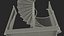 Open Side Spiral Fire Escape Stairs