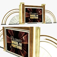 Celebrity Wheel of Fortune Studio Screen