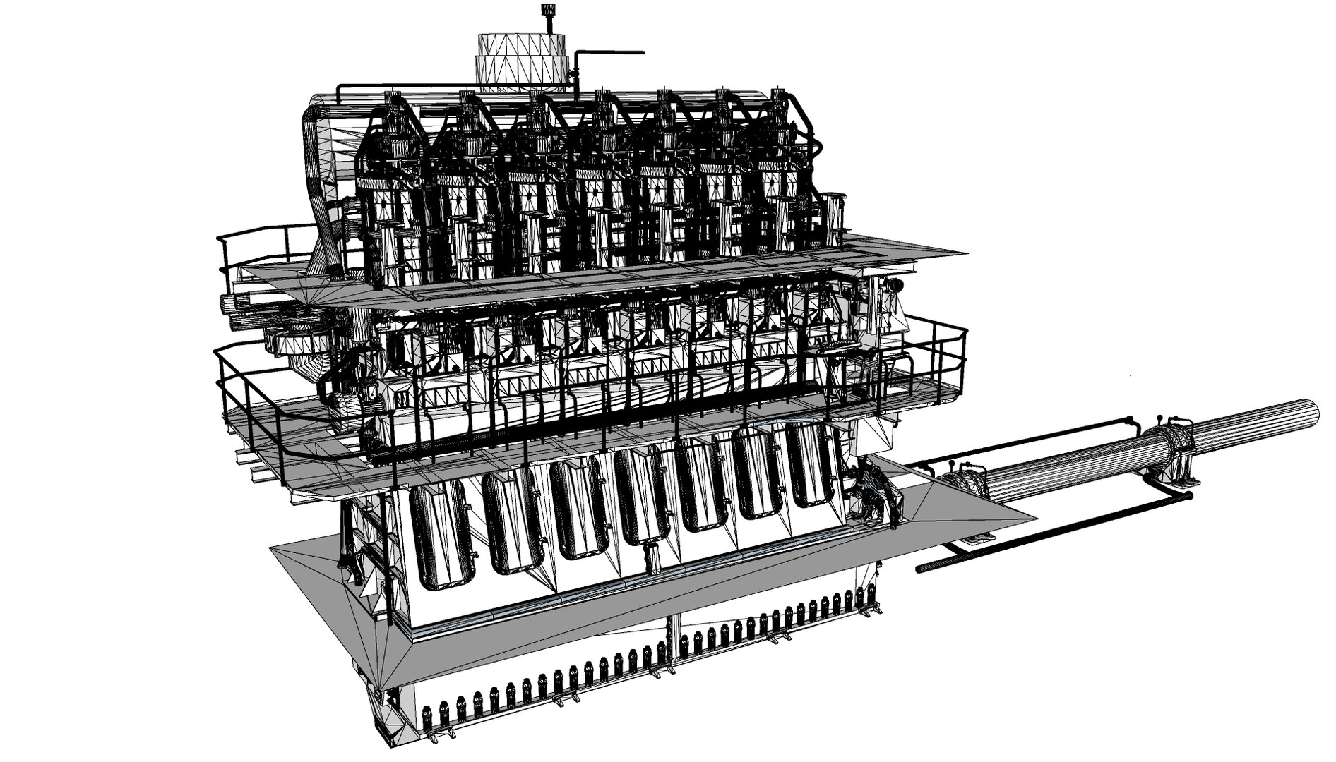 Marine Engine 3D model - TurboSquid 1759977