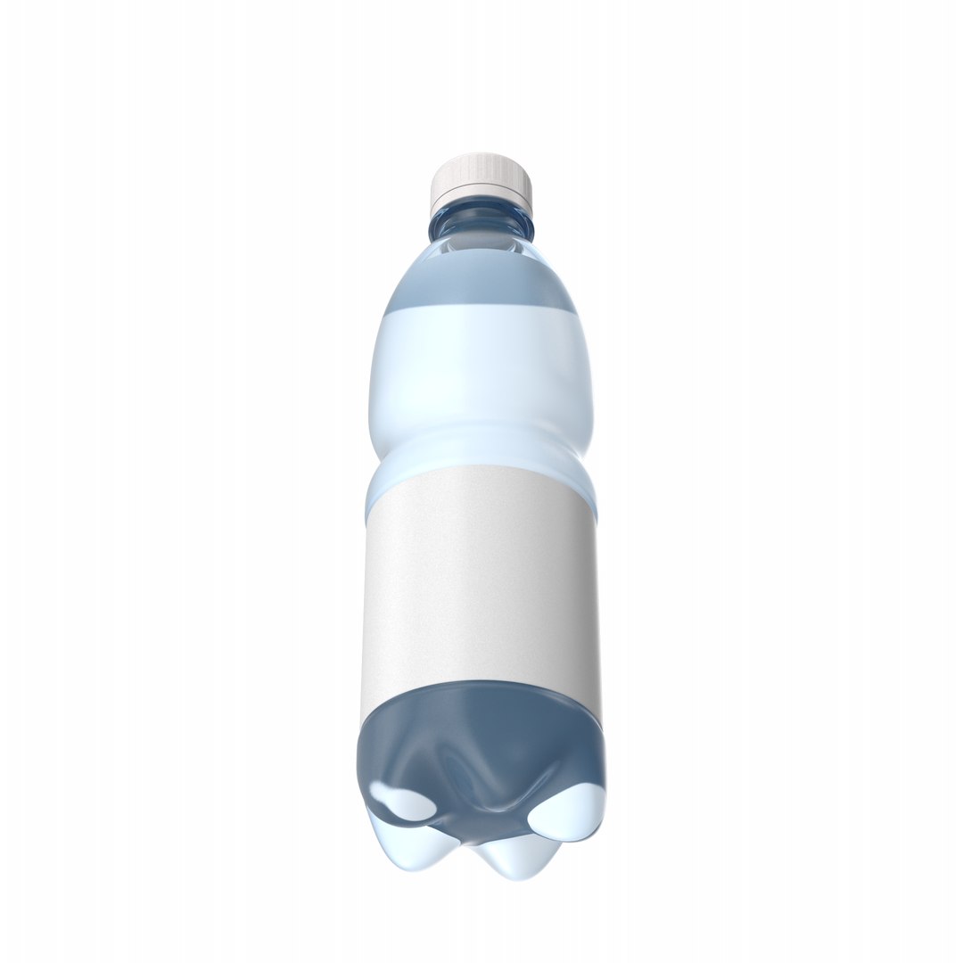 Water Plastic Bottle 3D Model - TurboSquid 1881887