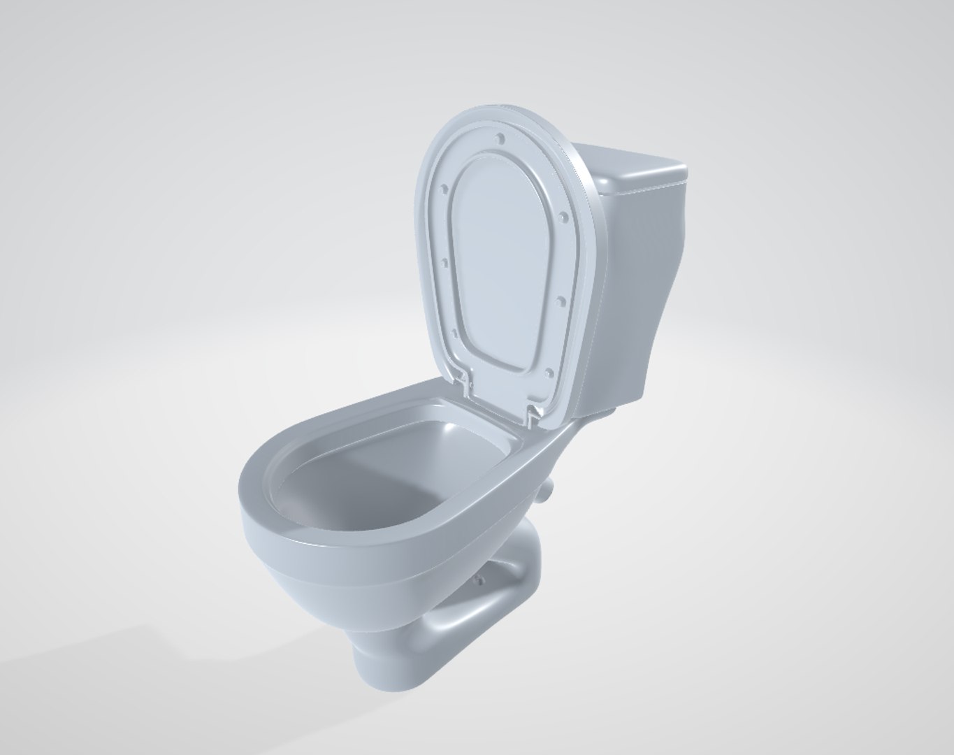 3D Toilet - TurboSquid 1895576