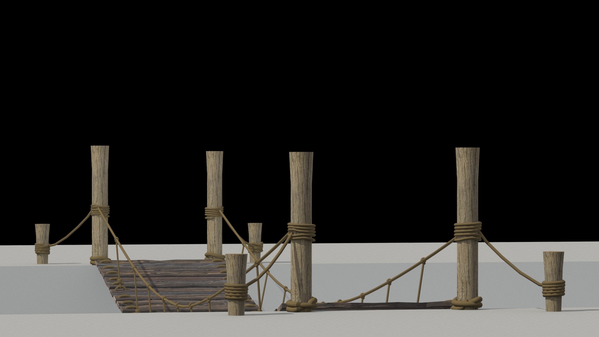 Long Rope Bridge 3ds