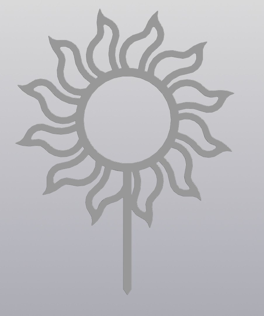 3D Trellis Planter Decoration Sun model - TurboSquid 1932309