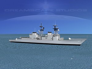 destroyers class spruance 3ds