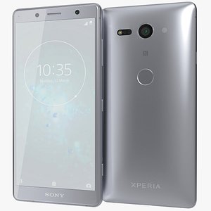3D model realistic sony xperia xz2
