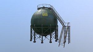 tank storage 3D model