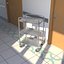 Hospital corridor scene