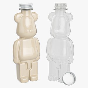3D PET Bottle Bear model