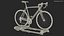 road bike riding roller 3D model