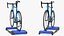 road bike riding roller 3D model