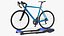 road bike riding roller 3D model