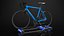 road bike riding roller 3D model