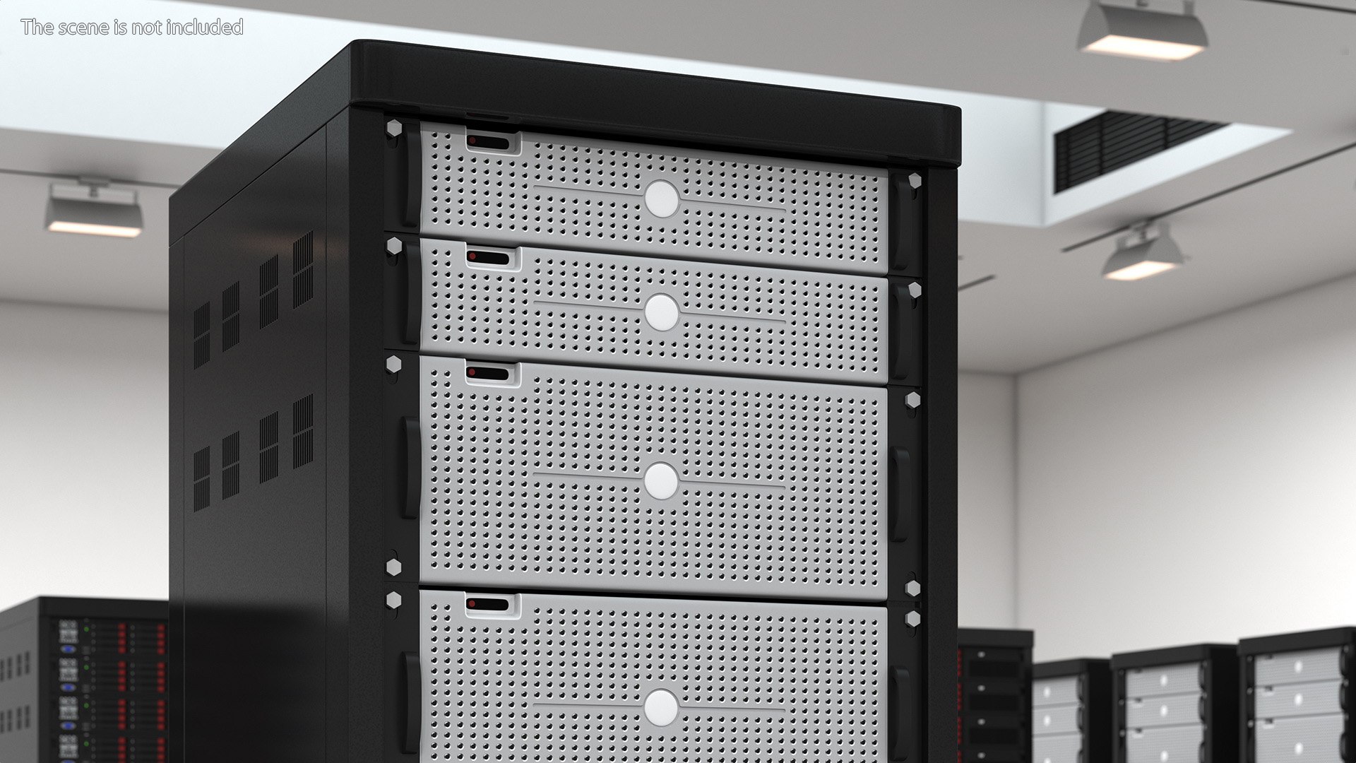 3D Floor Stand Server Rack - TurboSquid 2261103