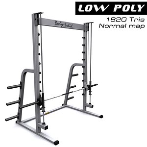 smith machine 3d model