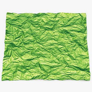 Crumpled paper napkin 3d scan 3D model