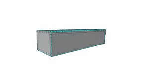 GrindBox SkatePark Game Ready LowPoly